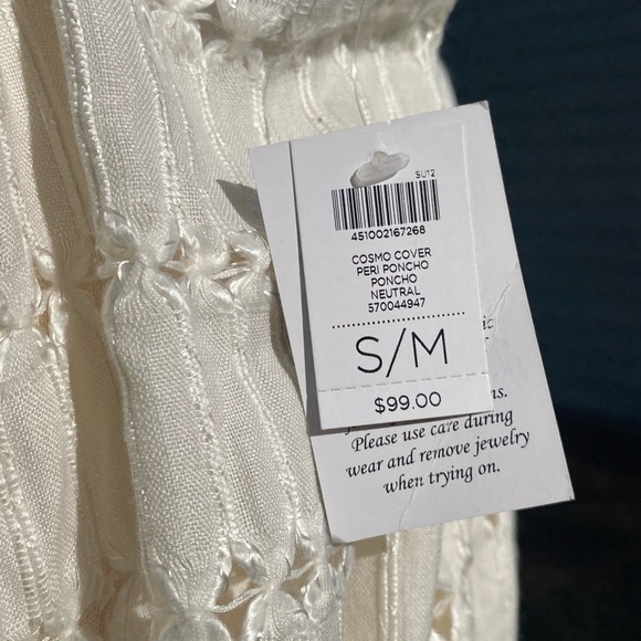 Chico’s Fringe NWT Poncho - Picture 6 of 6